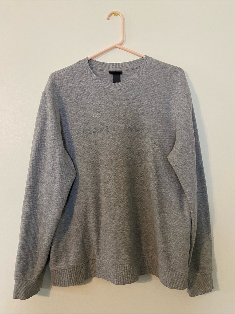 H&M Heather Gray Crewneck Sweatshirt
